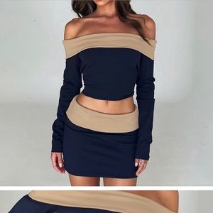 Top + skirt TIGERMIST